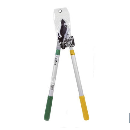 Tijeras de poda telescópicas 64 cm | Capacidad de corte de hasta 45 mm de diámetro | Acero revestido, carbono y PTFE