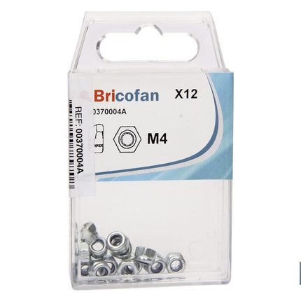 Tuercas Hexagonales Autoblocante Nylon DIN 985 Blíster Estándar Cofan · Foto del fabricante