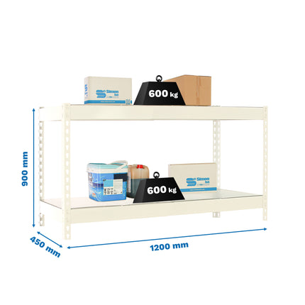 Estantería industrial Simonrack Simonforte 1200 x 450 mm