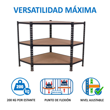Estantería con baldas de madera Simonrack Maderclick