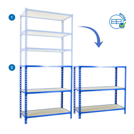 Estantería con baldas de madera Simonrack Maderclick Superplus