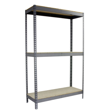 Estantería industrial Simonrack Simonforte 1200 x 750 mm Gris + Madera 1500 x 1200 x 750 mm 