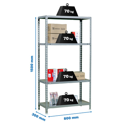 Estantería sin tornillos Simonrack Ecoclick