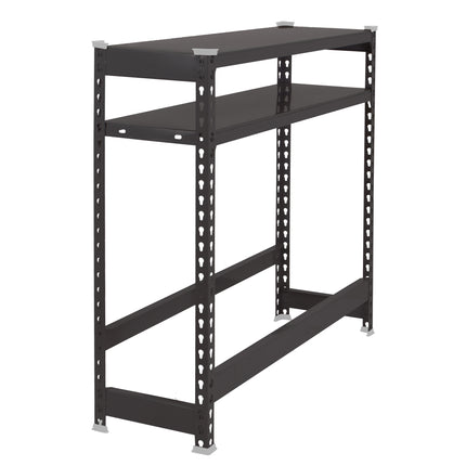 Botellero Simonrack Simonbottle Shelf Antracita 1000 x 1000 x 300 mm · estante 1-2