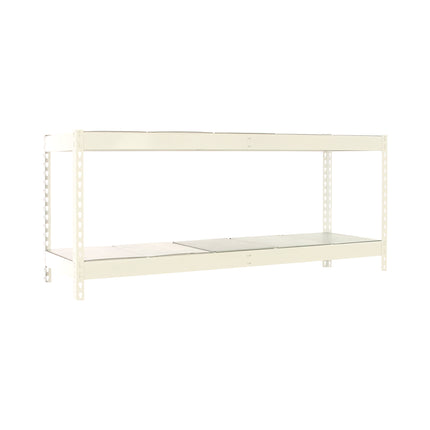 Estantería industrial Simonrack Simonforte 1500 x 750 mm Blanco + Galvanizado 900 x 1500 x 750 mm 