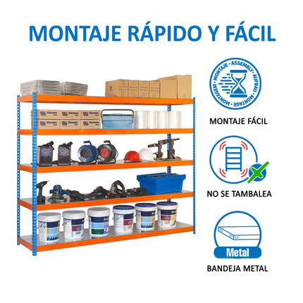 Estantería industrial Simonrack Simonforte 1500 x 750 mm