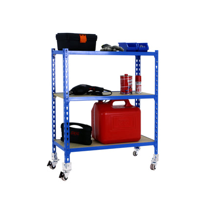Estantería con baldas de madera Simonrack Maderclick Mobile MINI