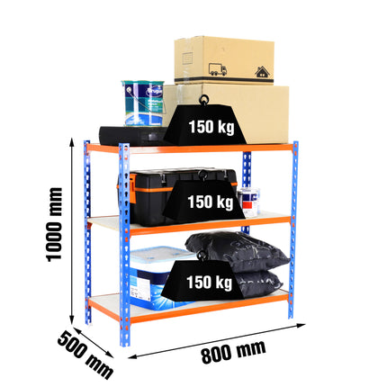 Estantería con baldas de madera Simonrack Maderclick MINI