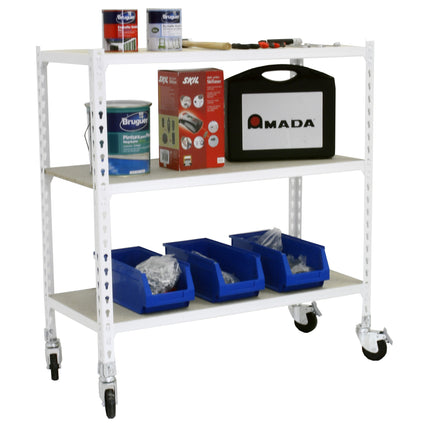 Estantería con baldas de madera Simonrack Maderclick Mobile PLUS