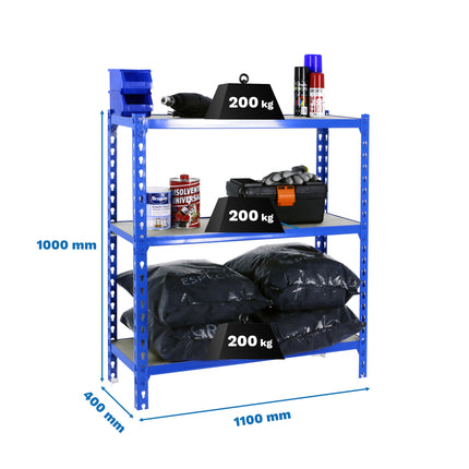 Estantería con baldas de madera Simonrack Maderclick Superplus