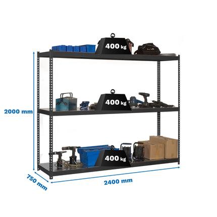 Estantería industrial Simonrack Simonforte 2400 x 750 mm