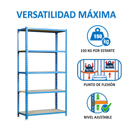 Estantería con baldas de madera Simonrack Maderclick MINI