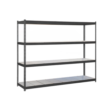Estantería industrial Simonrack Simonforte 2400 x 750 mm Antracita + Galvanizado 2000 x 2400 x 750 mm 4 estantes