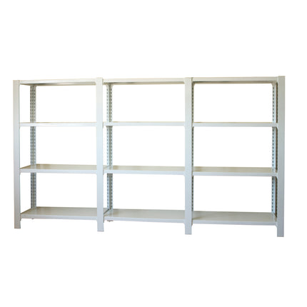 Producto Simonrack PACK Officlick 4/300 Blanco 1500 x 2700 x 300 mm · 4 estantes