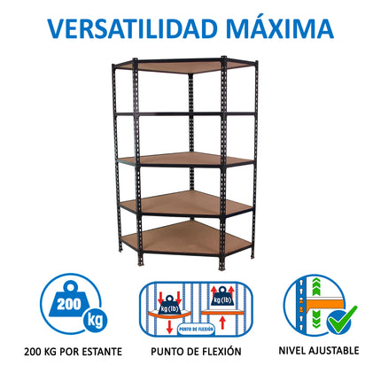 Estantería con baldas de madera Simonrack Maderclick