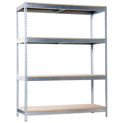 Estantería industrial Simonrack Simonforte 1500 x 750 mm Galvanizado + Madera 2000 x 1500 x 750 mm 