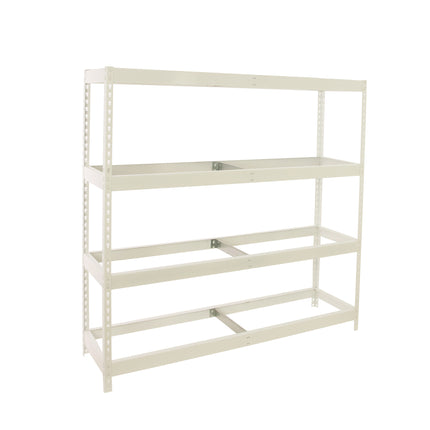 Estantería industrial Simonrack Simonforte 1800 x 600 mm Blanco 2000 x 1800 x 600 mm 4 estantes