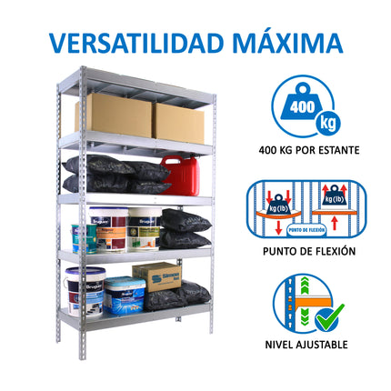 Estantería industrial Simonrack Simonforte 2100 x 900 mm