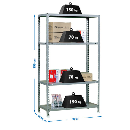 Estantería sin tornillos Simonrack Ecoclick