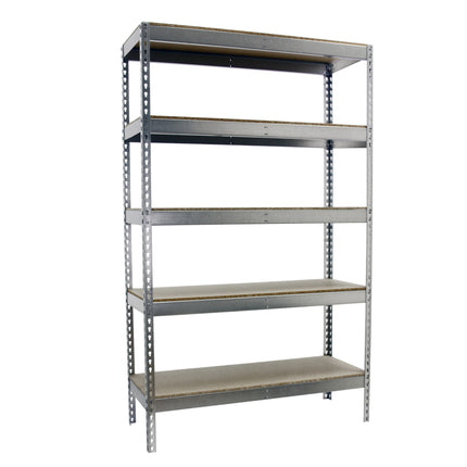 Estantería industrial Simonrack Simonforte 1500 x 600 mm Galvanizado + Madera 3000 x 1500 x 600 mm 