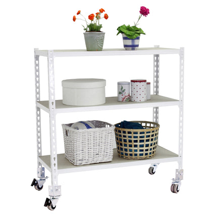 Estantería con baldas de madera Simonrack Maderclick Mobile Superplus