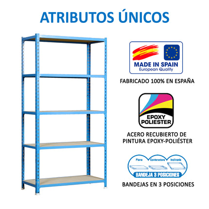 Estantería con baldas de madera Simonrack Maderclick Superplus