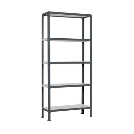 Producto Simonrack Simonhome Click PLUS Antracita + Blanco 1800 x 1000 x 300 mm · 5 estantes