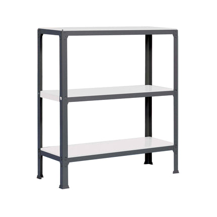 Producto Simonrack Simonhome Click PLUS Antracita + Blanco 900 x 1000 x 300 mm · 3 estantes