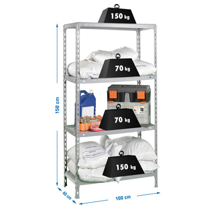 Estantería sin tornillos Simonrack Ecoclick