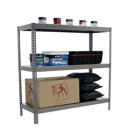 Estantería industrial Simonrack Simonforte fondo 600 mm, anchos 2100 y 2400 mm
