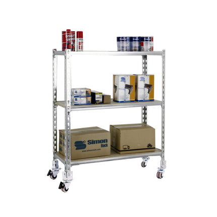 Estantería con baldas de madera Simonrack Maderclick Mobile PLUS