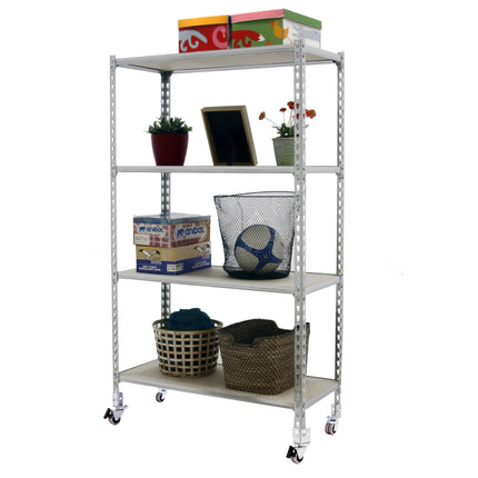 Estantería con baldas de madera Simonrack Maderclick Mobile Superplus