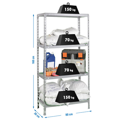 Estantería sin tornillos Simonrack Ecoclick