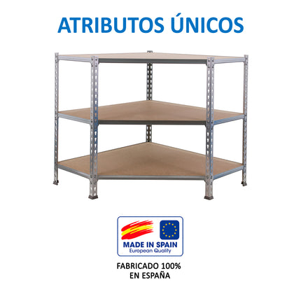Estantería con baldas de madera Simonrack Maderclick