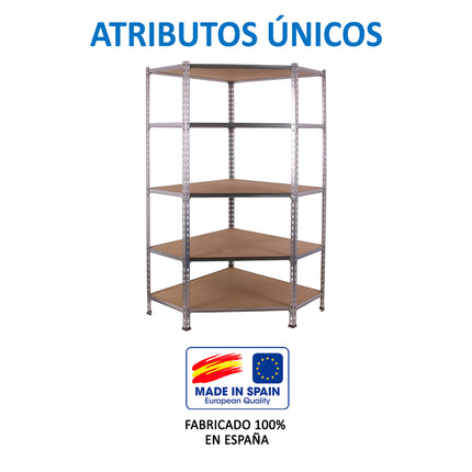 Estantería con baldas de madera Simonrack Maderclick