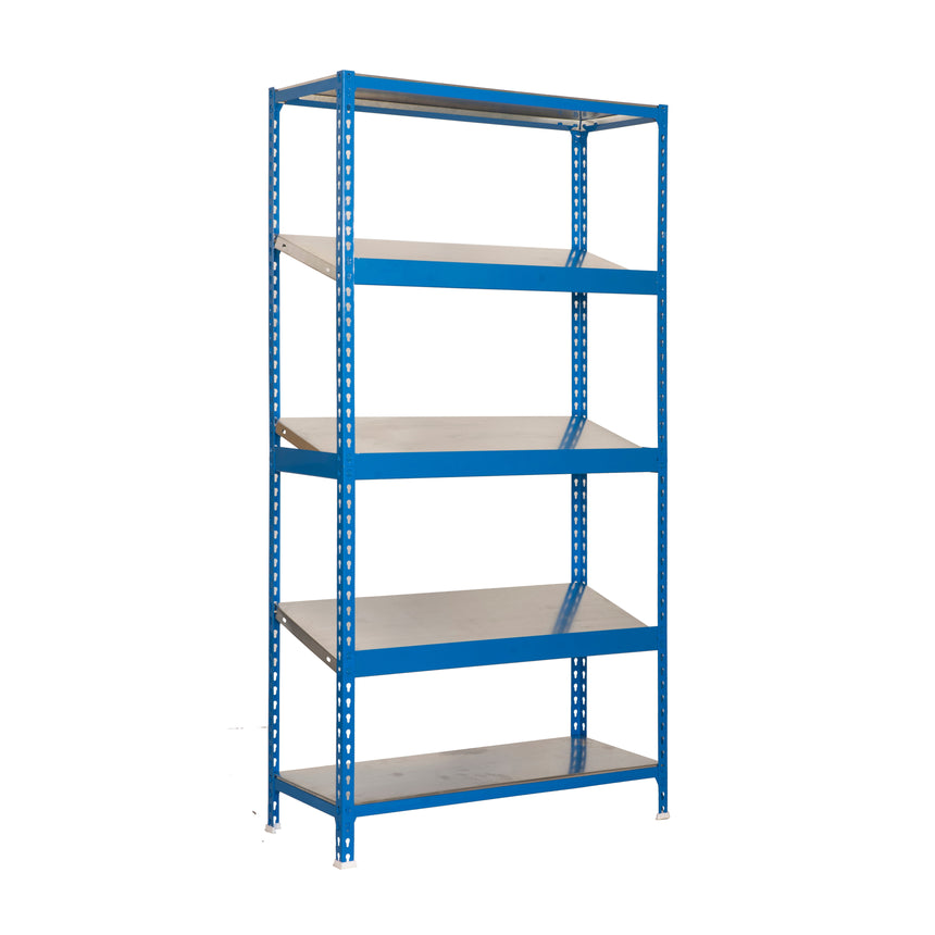 Producto Simonrack Simonexpo Azul + Galvanizado 2000 x 1000 x 400 mm · 5 estantes
