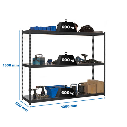 Estantería industrial Simonrack Simonforte 1200 x 600 mm