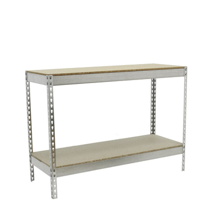 Estantería industrial Simonrack Simonforte 1500 x 450 mm Galvanizado + Madera 900 x 1500 x 450 mm 