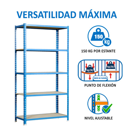 Estantería con baldas de madera Simonrack Maderclick MINI