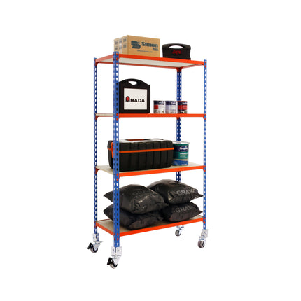 Estantería con baldas de madera Simonrack Maderclick Mobile MINI