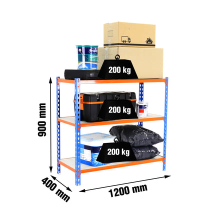 Estantería con baldas de madera Simonrack Maderclick Megaplus