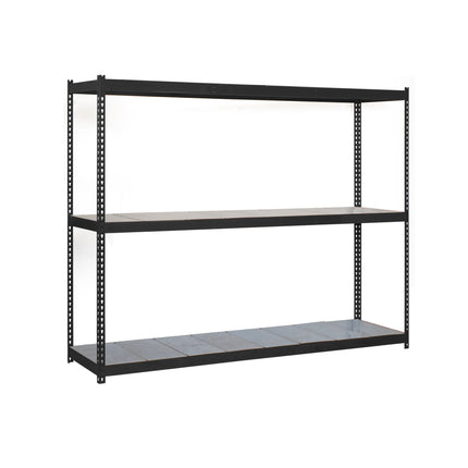 Estantería industrial Simonrack Simonforte 2400 x 750 mm Antracita + Galvanizado 2000 x 2400 x 750 mm 3 estantes