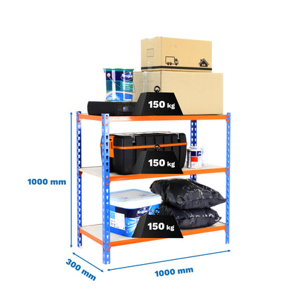 Estantería con baldas de madera Simonrack Maderclick PLUS