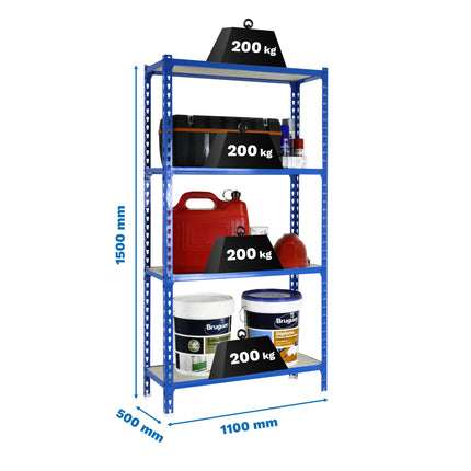 Estantería con baldas de madera Simonrack Maderclick Superplus