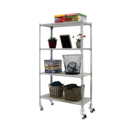 Estantería con baldas de madera Simonrack Maderclick Mobile PLUS