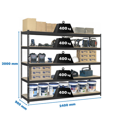 Estantería industrial Simonrack Simonforte 2400 x 900 mm