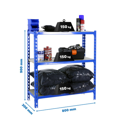 Estantería con baldas de madera Simonrack Maderclick MINI
