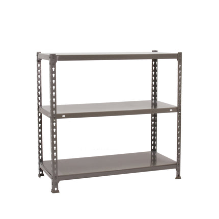 Estantería sin tornillos Simonrack Ecoclick Gris 900 x 900 x 500 mm · 3 estantes