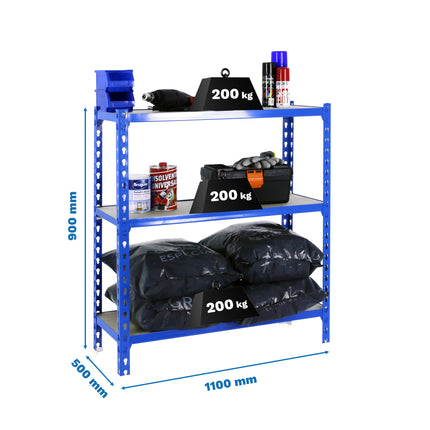 Estantería con baldas de madera Simonrack Maderclick Superplus