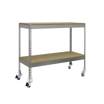 Estantería industrial Simonrack Simonforte 1500 x 450 mm Galvanizado + Madera 975 x 1500 x 450 mm 